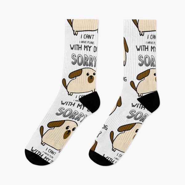 Item preview, Sorry I Can't I Have Plans With My Dog designed and sold by monster2me.