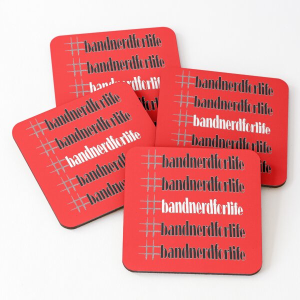 Item preview, #bandnerdforlife with white center and flute hashtag designed and sold by AliCatOriginals.