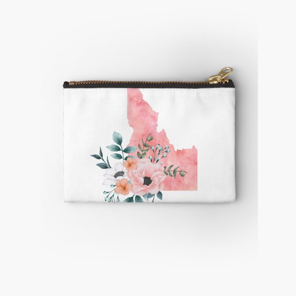 Item preview, Idaho Pink Floral Watercolor - ID designed and sold by randrgiftshop.