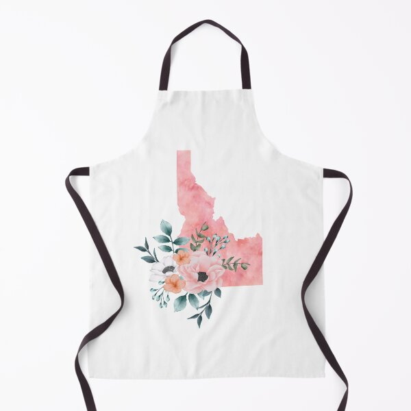 Item preview, Idaho Pink Floral Watercolor - ID designed and sold by randrgiftshop.