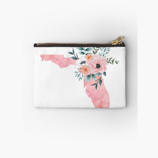 Item preview, Florida Pink Floral Watercolor - FL designed and sold by randrgiftshop.