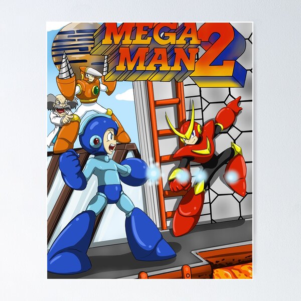 Megaman Wall Art for Sale | Redbubble