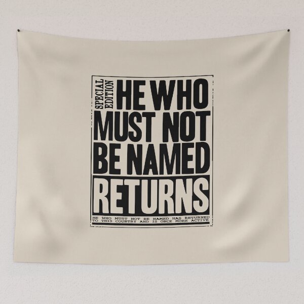 Item preview, He who must not be named designed and sold by edisr00.