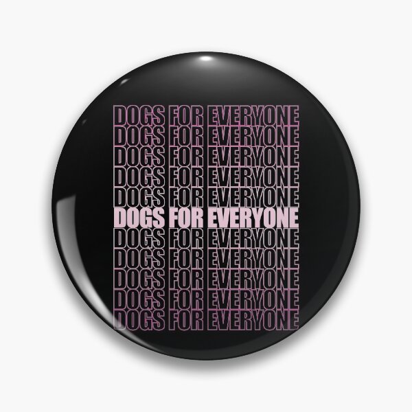 Item preview, Dogs For Everyone Pink Repeat designed and sold by Jennifer Church.