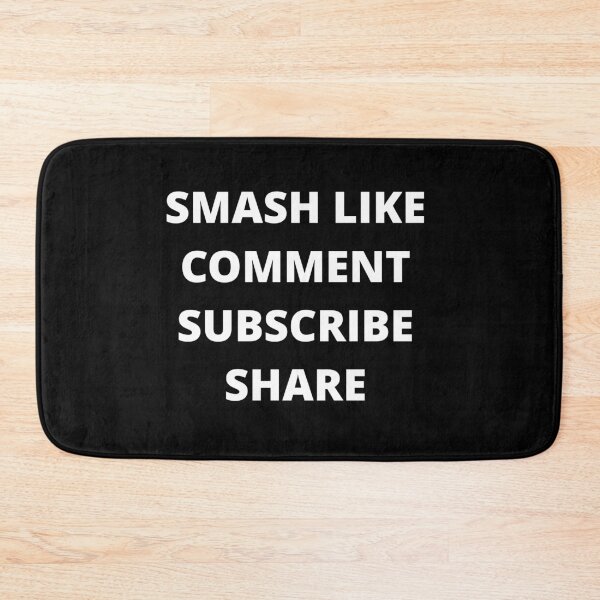 Item preview, SMASH LIKE, COMMENT, SUBSCRIBE, SHARE designed and sold by uniqueitems.