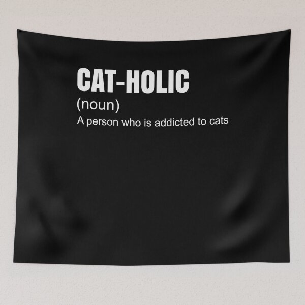 Item preview, Cat-holic Definition designed and sold by NeXore.