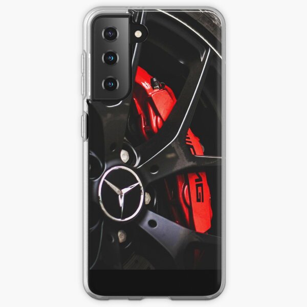 Roue Mercedes Benz Coque souple Samsung Galaxy