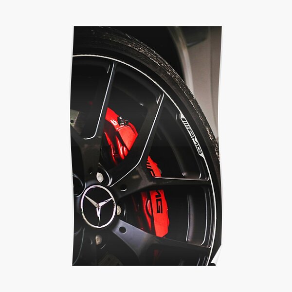 Rueda Mercedes Benz Póster