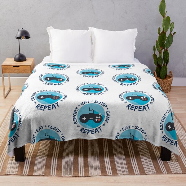Item preview, Esport Eat Sleep Game Repeat designed and sold by Joy Poddar.