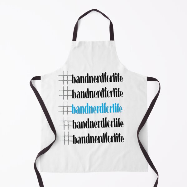 Item preview, #bandnerdforlife with blue center black surround and flute hashtag designed and sold by AliCatOriginals.