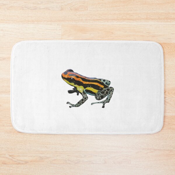 Item preview, Orange stripe dart frog designed and sold by sarcohpagus.