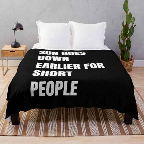 Item preview, Sun goes down earlier for Short People designed and sold by NeXore.