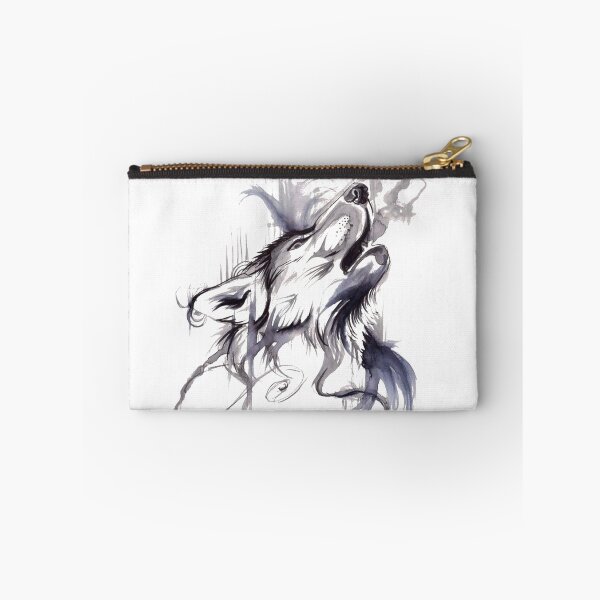 Item preview, Watercolor Painted Beast Wolf Art designed and sold by Cat2D.