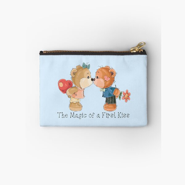 Item preview, The Magic of a First Kiss! (on Blue) designed and sold by PawsitiveMum.