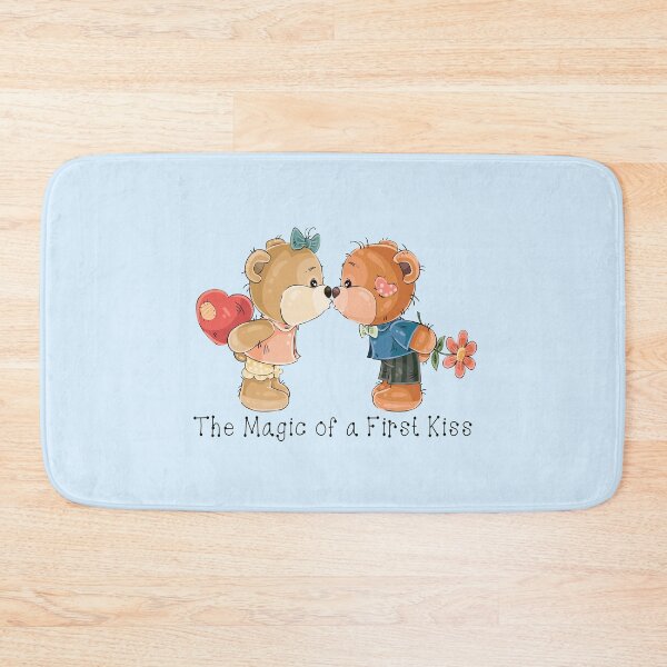 Item preview, The Magic of a First Kiss! (on Blue) designed and sold by PawsitiveMum.