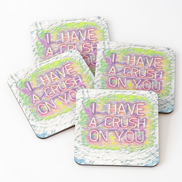 Item preview, GALATHI Valentine I have a Crush on You Pink - Valentine designed and sold by Galathi Designs.
