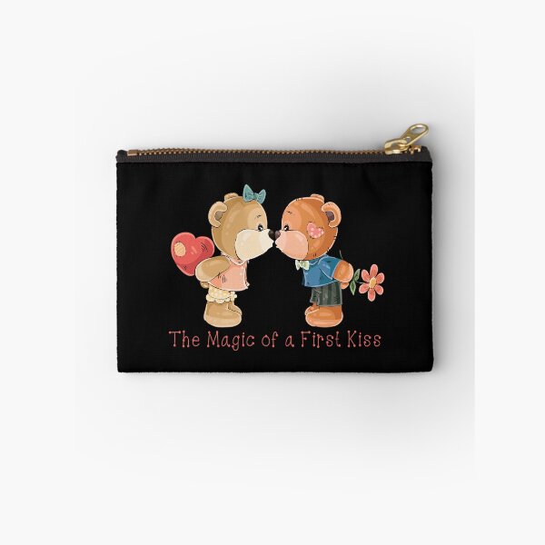 Item preview, The Magic of a First Kiss! (on Black) designed and sold by PawsitiveMum.