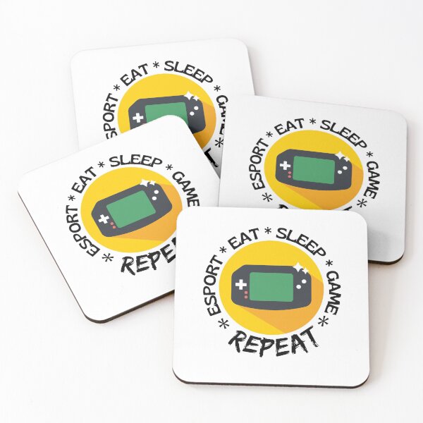 Item preview, Esport Eat Sleep Game Repeat designed and sold by Joy Poddar.