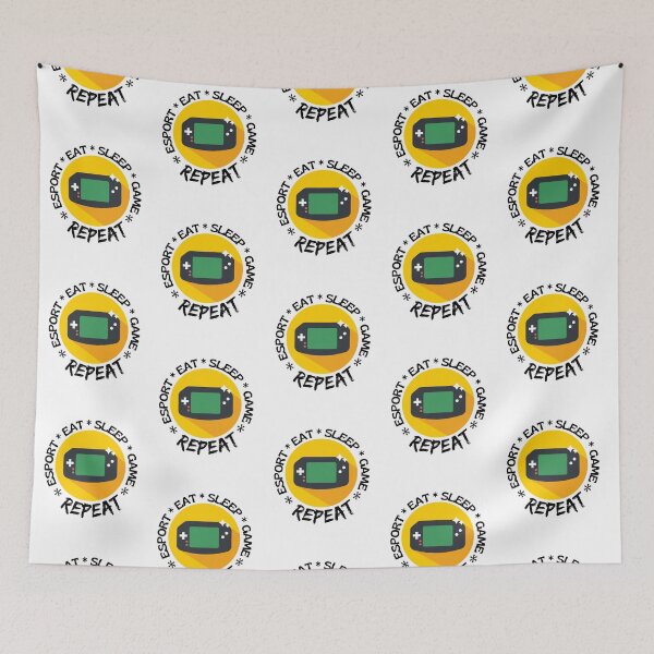 Item preview, Esport Eat Sleep Game Repeat designed and sold by Joy Poddar.