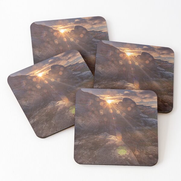 Item preview, Burren Rocks Sunrise, County Clare - Irish Landscape designed and sold by AOKeeshkaPhotos.