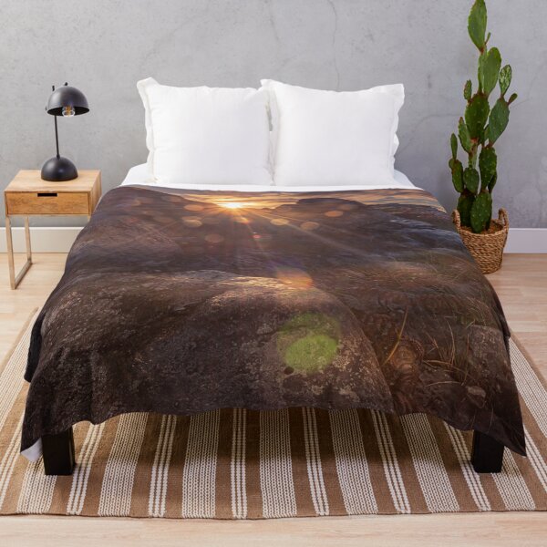 Item preview, Burren Rocks Sunrise, County Clare - Irish Landscape designed and sold by AOKeeshkaPhotos.