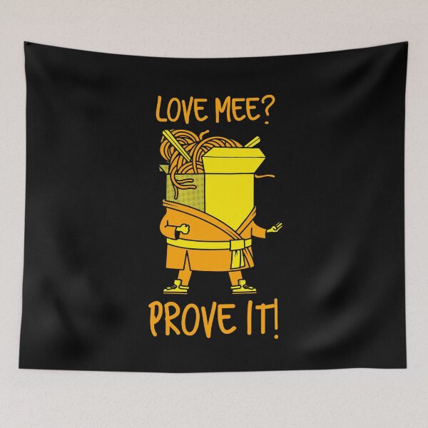 Item preview, Love Meet Prove It - Karate Ramen Noodles designed and sold by kcaandwu.