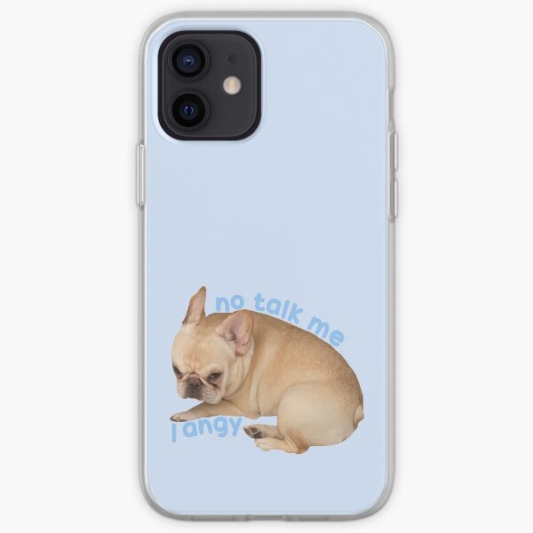 No Talk Me I Angy Marshy iPhone Soft Case