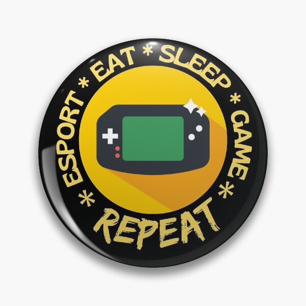 Item preview, Esport Eat Sleep Game Repeat designed and sold by Joy Poddar.