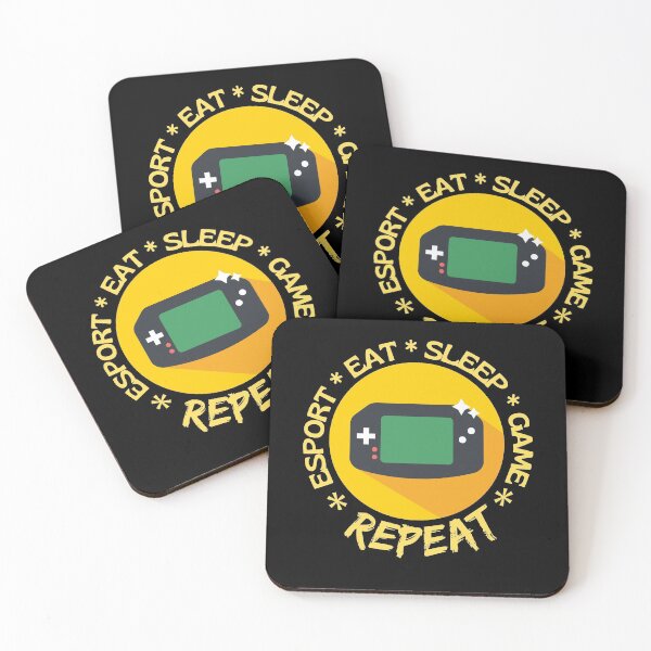 Item preview, Esport Eat Sleep Game Repeat designed and sold by Joy Poddar.