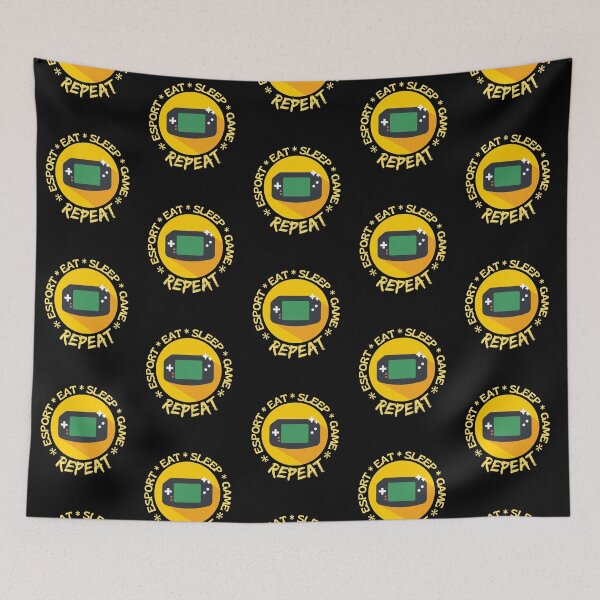 Item preview, Esport Eat Sleep Game Repeat designed and sold by Joy Poddar.