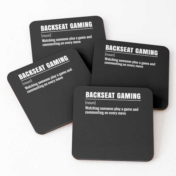 Item preview, Backseat Gaming Definition designed and sold by NeXore.
