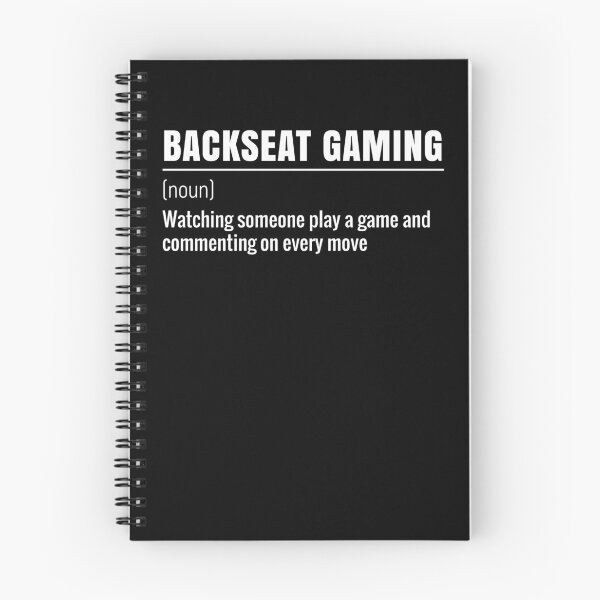 Item preview, Backseat Gaming Definition designed and sold by NeXore.