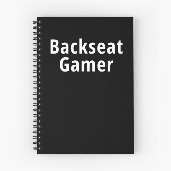 Item preview, Backseat Gamer designed and sold by NeXore.