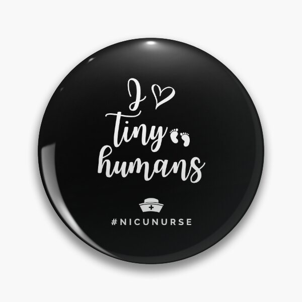 Item preview, I Love tiny humans NICU Nurse gift / Nurse Appreciation (White) designed and sold by Respire2020.