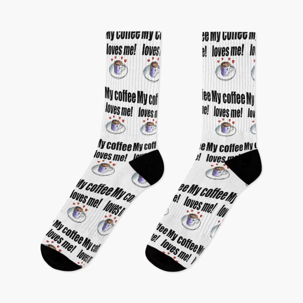 Item preview, My Coffee Loves Me! designed and sold by TJHstudio.