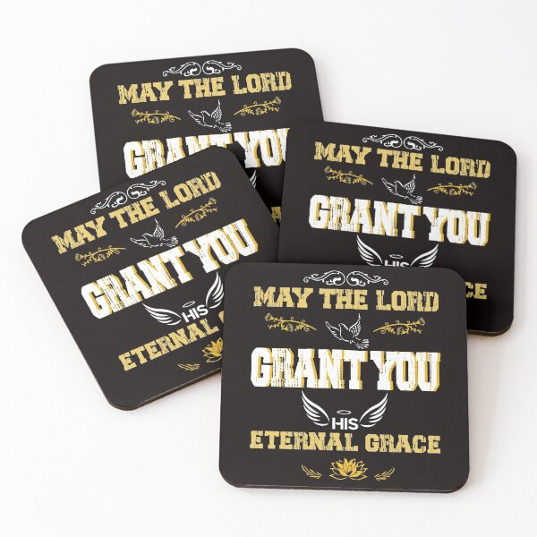 Item preview, Rest Prayer For the Dead May The Lord Grant You Eternal Peace designed and sold by LYSandCo.