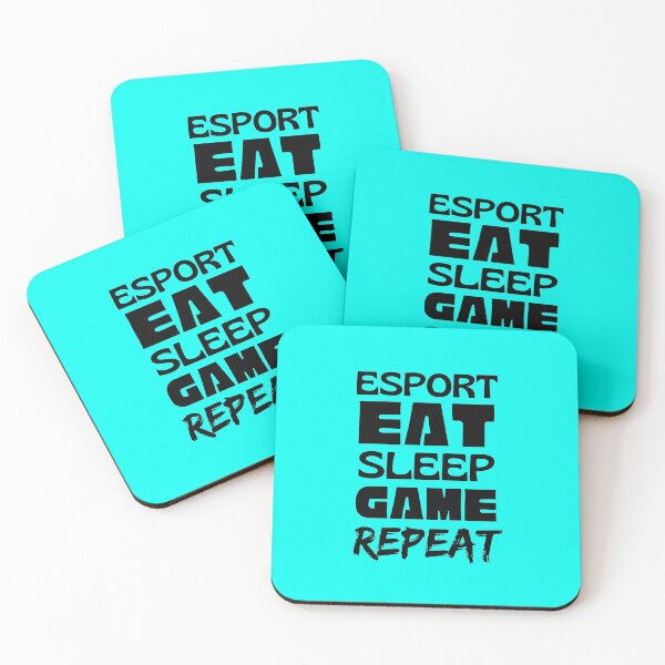 Artikelvorschau, Esport Eat Sleep Game Wiederholung entworfen und verkauft von Joy Poddar.