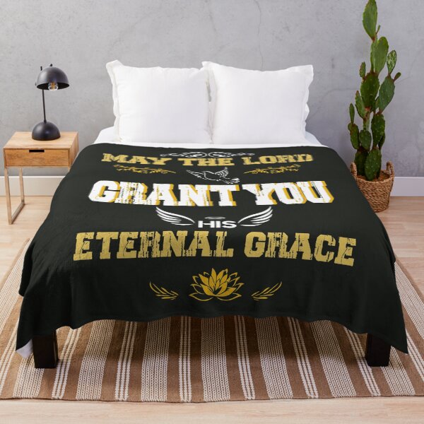 Item preview, Rest Prayer For the Dead May The Lord Grant You Eternal Peace designed and sold by LYSandCo.