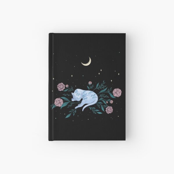 Item preview, Cat Dreaming of Moon designed and sold by episodicDrawing.