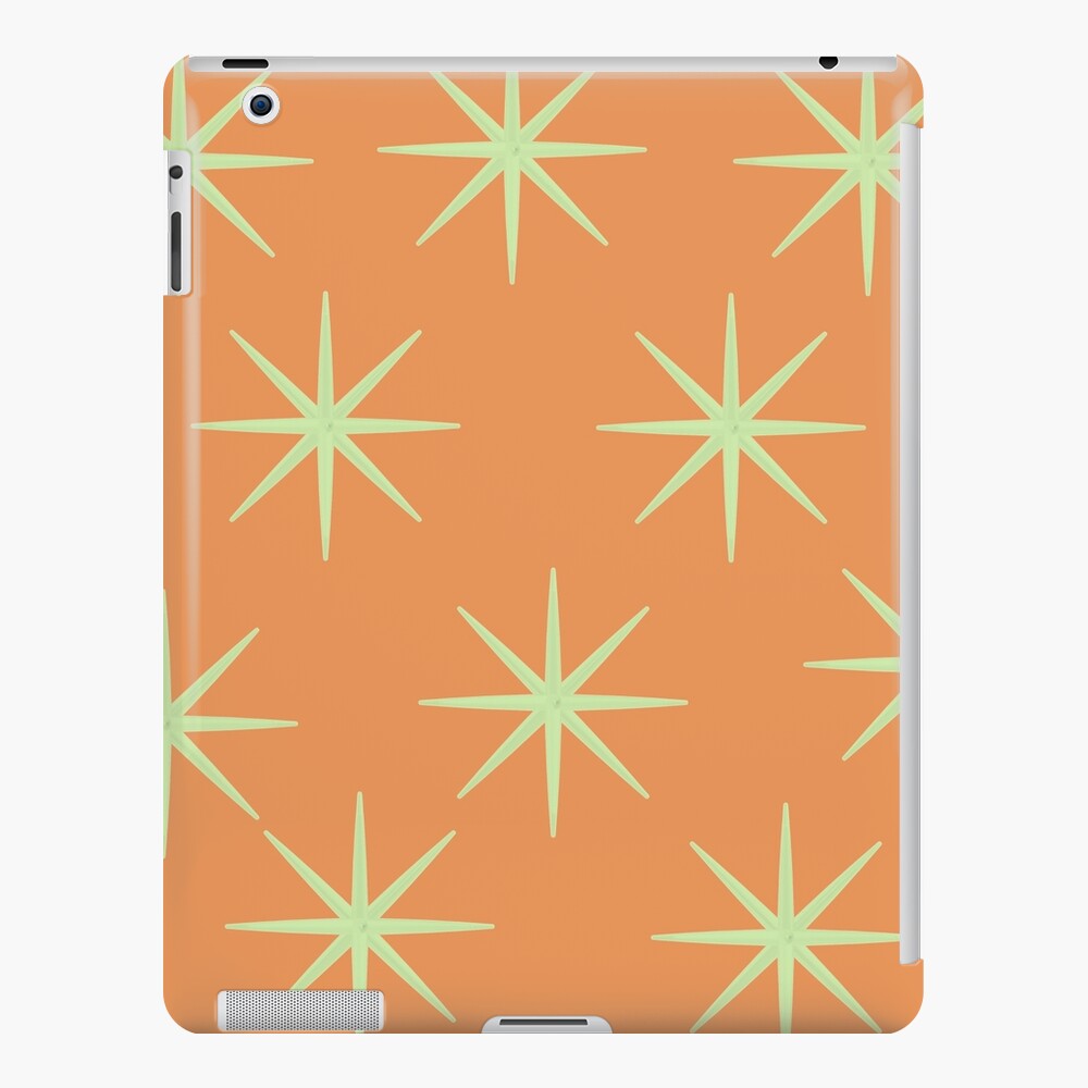 classy Green 7 point stars iPad Case & Skin