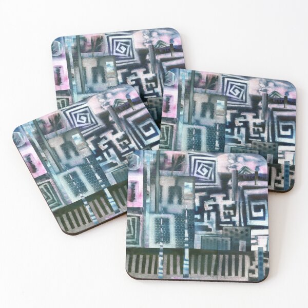 Item preview, Industrial Urban - Collaged Solar Prints designed and sold by Heatherian.