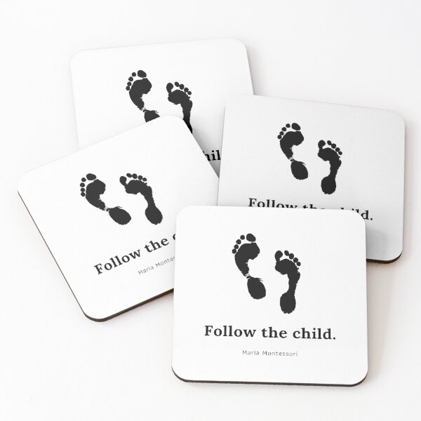 Item preview, Follow the Child - Maria Montessori Quote - Montessori designed and sold by PerryPerryCo.