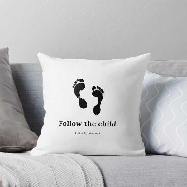 Item preview, Follow the Child - Maria Montessori Quote - Montessori designed and sold by PerryPerryCo.