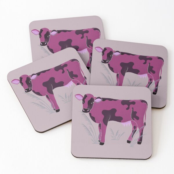 Item preview, Happy purple cow designed and sold by ArtCDesigns.