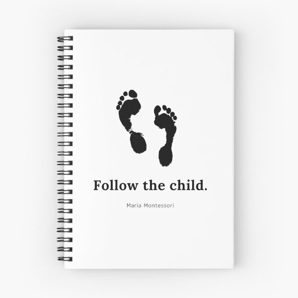 Item preview, Follow the Child - Maria Montessori Quote - Montessori designed and sold by PerryPerryCo.
