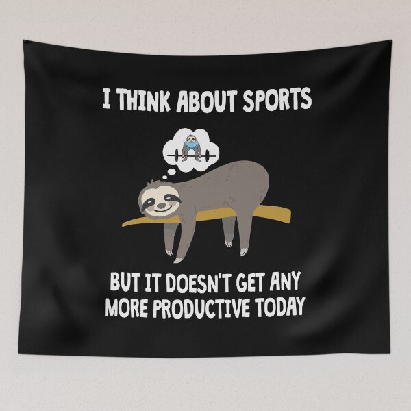 Item preview, I'm thinking about sports It doesn't get more productive designed and sold by NeXore.