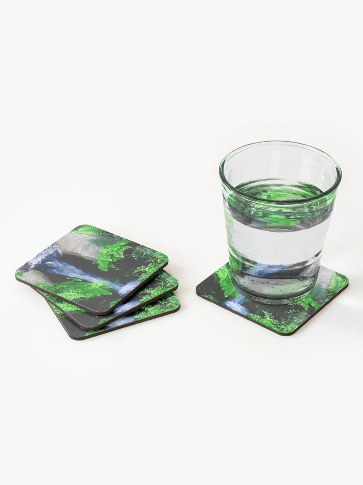 Thumbnail 2 of 5, Coasters (Set of 4), Mini Fall designed and sold by TM Art.