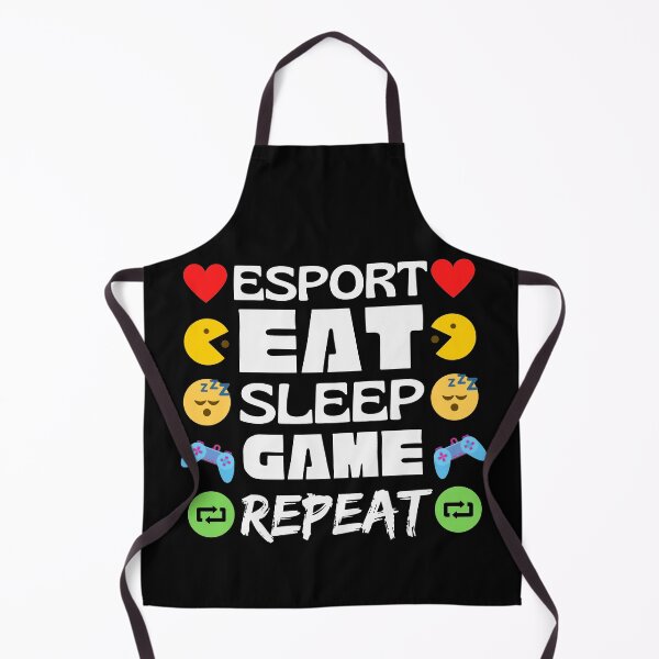 Item preview, Esport Eat Sleep Game Repeat designed and sold by Joy Poddar.