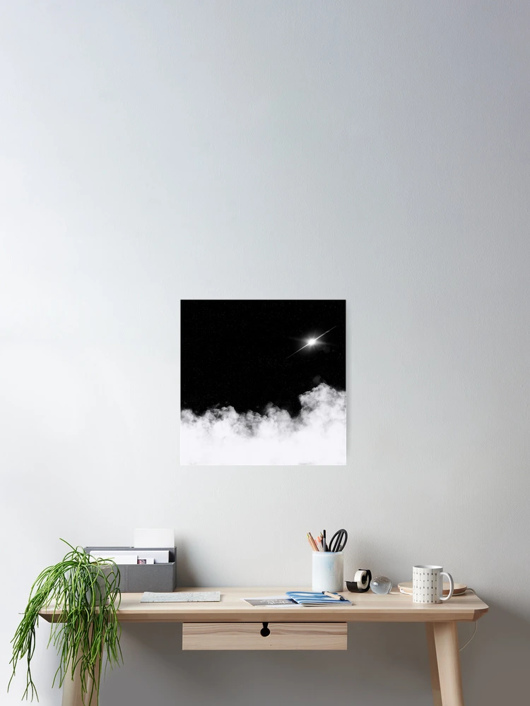 Thumbnail 2 of 3, Poster, Clouds In Space designed and sold by HandsoffMyWorks.