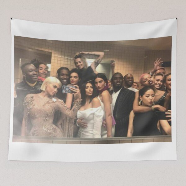 Item preview, Met Gala Bathroom Selfie designed and sold by Natasha Fox.